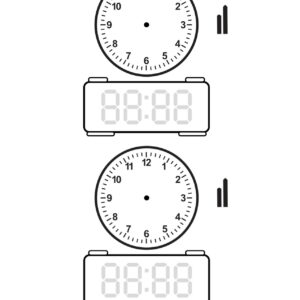 Clocks (2 per sheet)