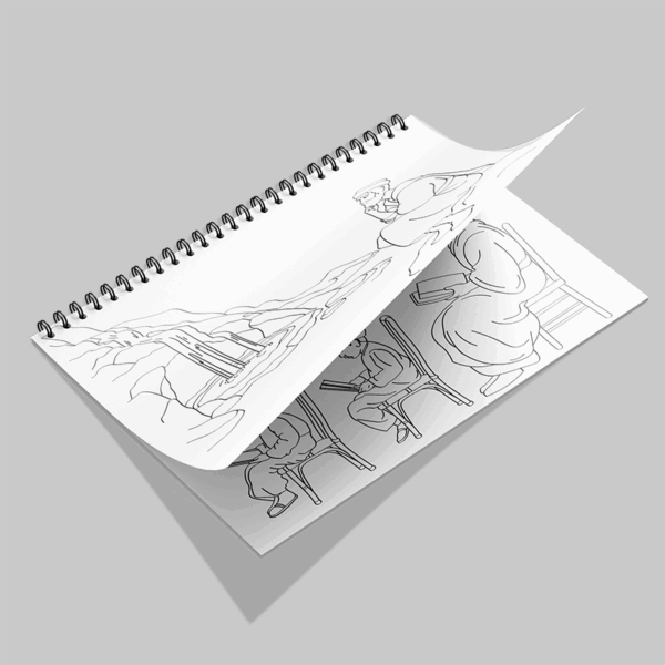 Rabbi Akiva Coloring Book