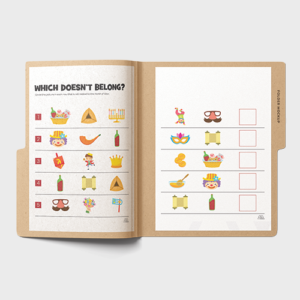 Which Doesn't Belong Purim Activity