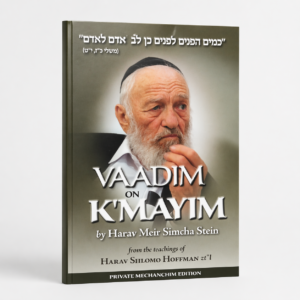 Vaadim on K'mayim