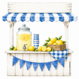 Lemonade center piece