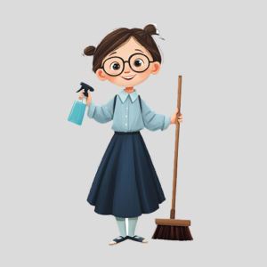 Cleaning Girl