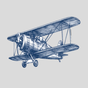 Old Fashion Airplane