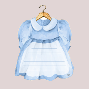 Lined Dress Blue